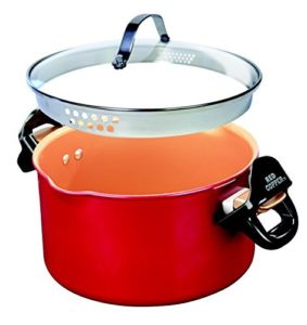 Red Copper Better Pasta Pot