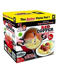 Red Copper Better Pasta Pot Box